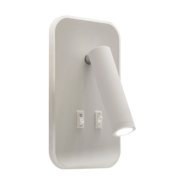 Wandlampe mit Schalter LED Leseleuchte + Ambientelicht