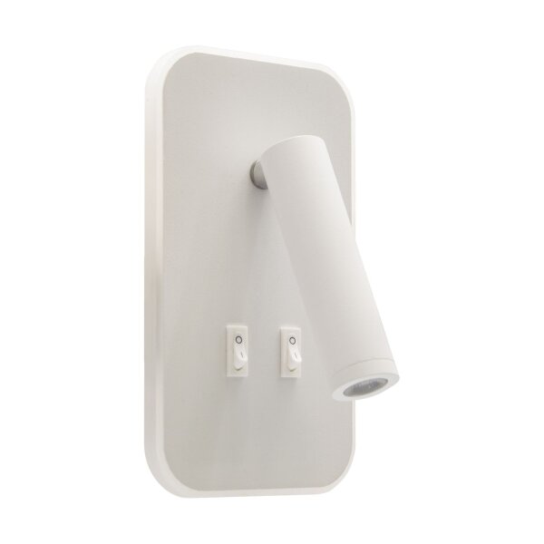 Wandlampe mit Schalter LED Leseleuchte + Ambientelicht