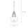LED Wandleuchte Schalter H: 41,5 cm Schwanenhals 4100 K Weiß
