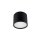 LED Deckenlampe rund &Oslash; 7,5 cm H: 10 cm klein Schwarz 4100 K