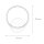 LED Wandleuchte Ring Ø 19,5 cm 4100 K Metall 760 lm Weiß