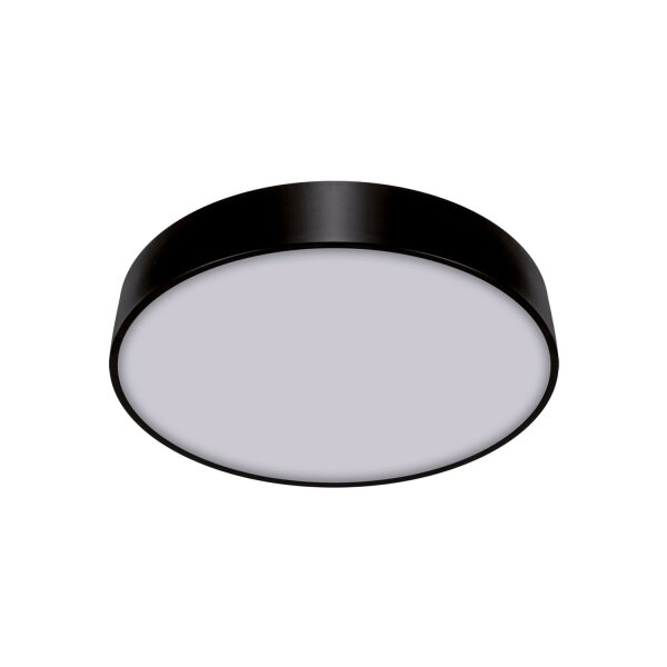 LED Deckenleuchte rund Ø 40 cm 4000 K 1780lm Schwarz