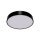 LED Deckenleuchte rund Ø 40 cm 4000 K 1780lm Schwarz
