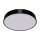LED Deckenlampe Schwarz Ø 50 cm 4000 K blendarm rund