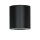 Außenleuchte Schwarz IP54 GU10 Ø 8 cm Aluminium Glas