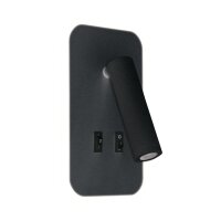 Wandlampe Schalter LED Leseleuchte + Ambientelicht LAUREN