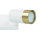 Deckenlampe schwenkbar B: 25 cm 2-flammig GU10 in Weiß Gold