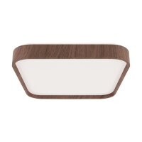 LED Deckenlampe Bad IP44 Holzoptik B: 48 cm 4100 K...