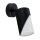 Wandspot Metall GU10 &Oslash; 6 cm rund schwenkbar Schwarz Wei&szlig;