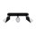 Deckenlampe Metall B: 26 cm in Schwarz Wei&szlig; 3-flammig GU10