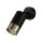 Wandlampe Metall Ø 7 cm klein schwenkbar GU10 in Schwarz Gold