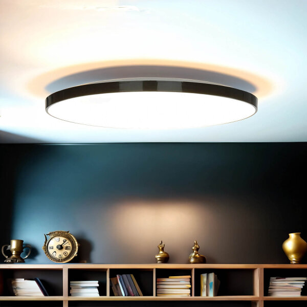 LED Deckenleuchte rund Ø 23 cm H: 5 cm IP44 4000 K 1840 lm
