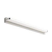 LED Wandleuchte 52 cm 4100 K Chrom Weiß Edelstahl...