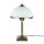 Tischleuchte MARLOW 50cm in Messing antik Jugendstil