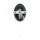 Wandlampe mit Schalter H: 24,5 cm in Messing antik E27