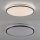 Romantische LED Deckenlampe Nachthimmel Schwarz dimmbar