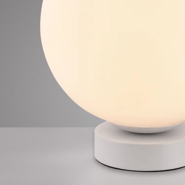 LED Tischlampe RGB Beleuchtung Glaskugel dimmbar Ø20 cm