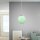 LED Hängelampe RGB Smart Home Glaskugel dimmbar Ø20 cm