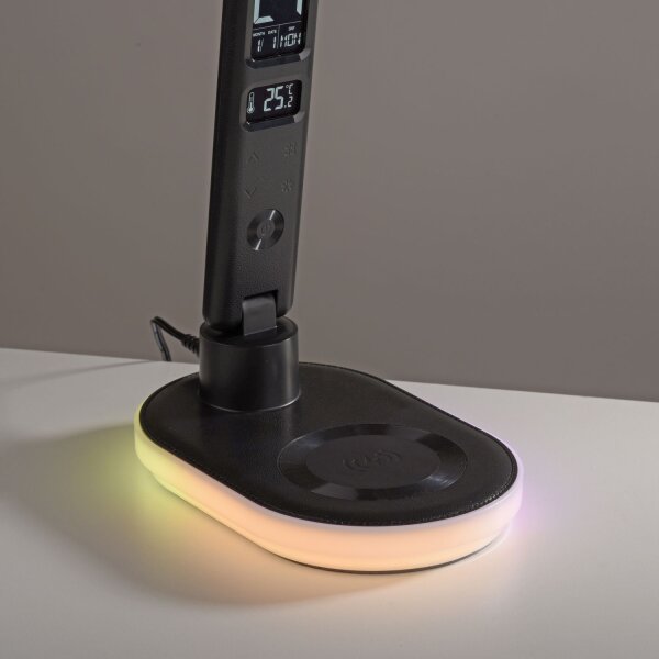LED Tischlampe Display Dimmer Ladefunktion 54 cm 4 W