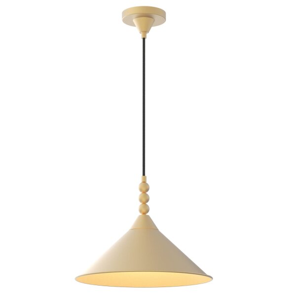 Hängelampe Metall Ø 36 cm H: max. 183,5 cm in Gold E27 JORUND