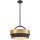 Pendelleuchte rund Ø 40 cm H: max. 133 cm Metall Alabaster