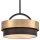 Pendelleuchte rund Ø 40 cm H: max. 133 cm Metall Alabaster