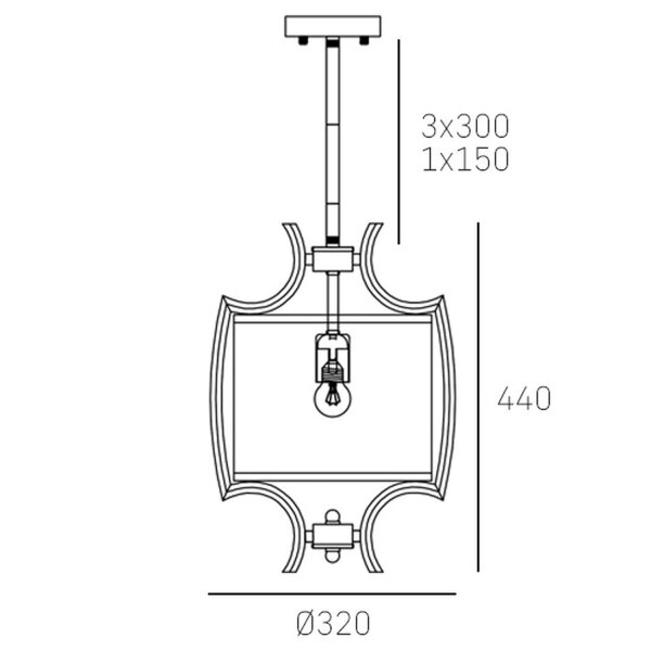 Pendelleuchte Stoff Metall E14 Ø 32 cm in Nickel Weiß