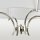 Pendelleuchte rund Ø 53 cm H: max. 1,6 m 4x E14 Metall Stoff