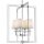 Pendelleuchte Stoff Metall E14 B: 43,5 cm H: max. 172 cm
