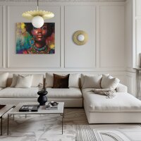 Wandlampe Gold Weiß Kugelschirm G9 Ø 30 cm rund