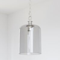 Hängeleuchte Glas Metall B: 17 cm H: max. 135 cm...