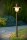 Wegeleuchte Glas Metall Rostbraun IP44 Garten 110 cm