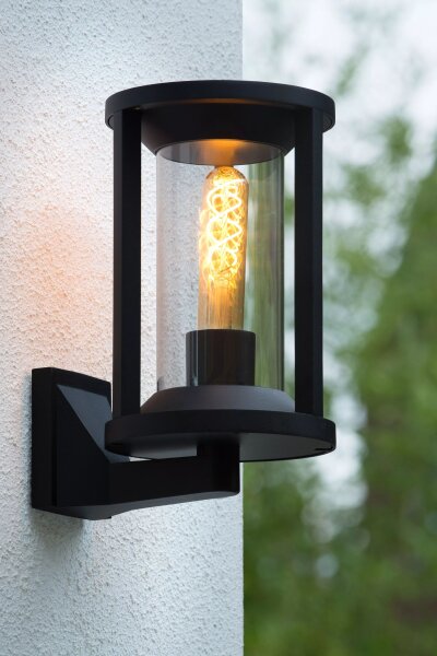 Außenwandleuchte Aluminium Schwarz IP65 Terrasse Haus