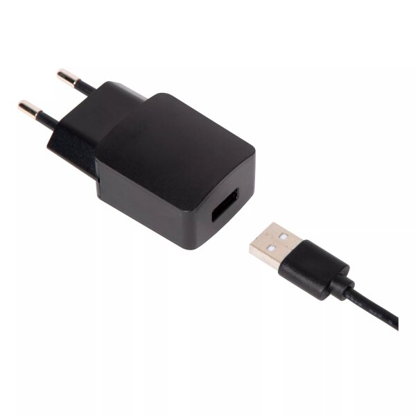 LED Akku Tischlampe dimmbar Schwarz IP44 36 cm Terrasse
