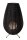 LED Akku Tischlampe dimmbar Schwarz IP44 50 cm 3000 K