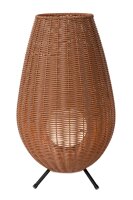 LED Akku Tischlampe dimmbar Natur IP44 50 cm 3000 K