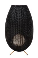 LED Akku Wegeleuchte dimmbar Schwarz IP44 79 cm 3000 K