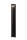 LED Pollerleuchte Aluminium Schwarz 65 cm IP54 3000 K