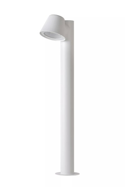 Wegeleuchte Outdoor Metall Weiß IP44 70 cm GU10 Garten