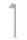Wegeleuchte Outdoor Metall Weiß IP44 70 cm GU10 Garten