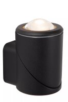 LED Wandstrahler Aluminium Schwarz 2700 K IP65 flexibel