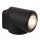 LED Wandstrahler Aluminium Schwarz 2700 K IP65 flexibel