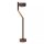 LED Stehlampe Aluminium Rostbraun IP54 50 cm 2700 K