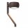 LED Stehlampe Aluminium Rostbraun IP54 50 cm 2700 K