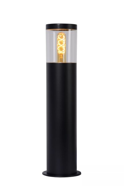 Wegeleuchte Außen Stahl Schwarz IP44 E27 49 cm Garten