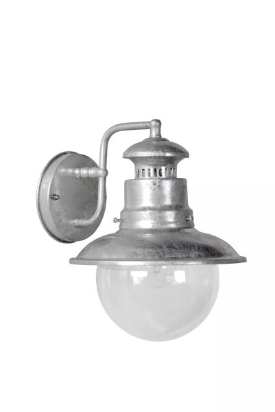 Außenleuchte Wand Aluminium in Zink IP44 E27 Haus