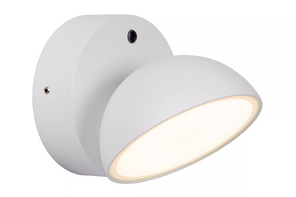 LED Wandleuchte Außen Tag-Nacht Sensor Weiß