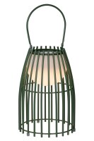 LED Akku Tischlampe dimmbar Grün IP44 40 cm Terrasse