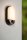 LED Wandleuchte mit Bewegungsmelder Schwarz IP54 3000 K