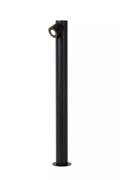 LED Stehleuchte Aluminium Schwarz 60 cm IP65 3000 K